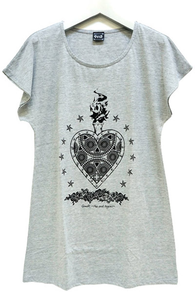 GoneR Mexican Heart T One-Piece Grey