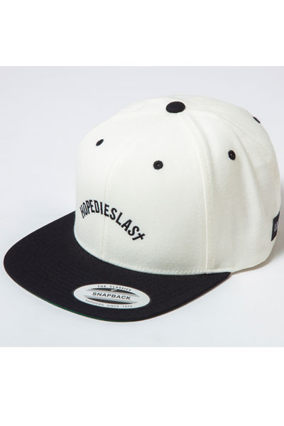 LILWHITE. (リルホワイト) -ARCH- SNAPBACK CAP WHITE