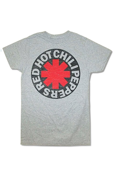 RED HOT CHILI PEPPERS -Asterisk Circle-Heather Grey