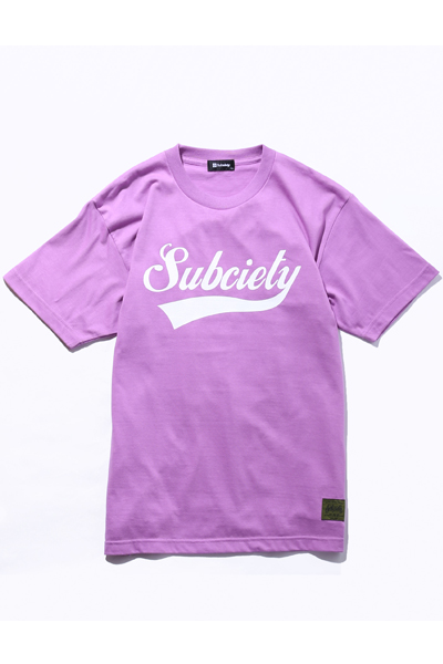 Subciety GLORIOUS S/S - PURPLE/WHITE