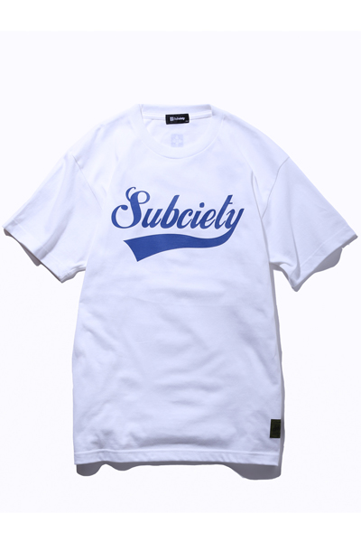 Subciety GLORIOUS S/S - WHITE/NAVY