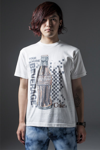 Zephyren (ゼファレン) S/S TEE -A day with a Coke- WHT