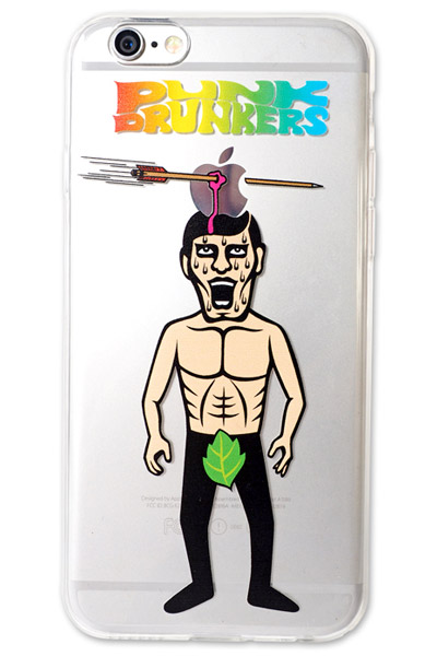 PUNK DRUNKERS 【PDSxTREST】NEW iPhone case 葉っぱとあいつ