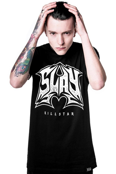 KILL STAR CLOTHING (キルスター・クロージング) Slay T-Shirt [B]