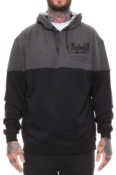 REBEL8 BOLTED 5-PANEL HOODIE