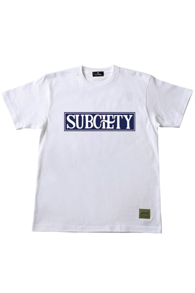 Subciety SALOON S/S - WHITE/BLUE