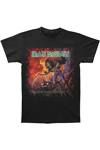 IRON MAIDEN From Fear To Eternity Album-Black T-shirt