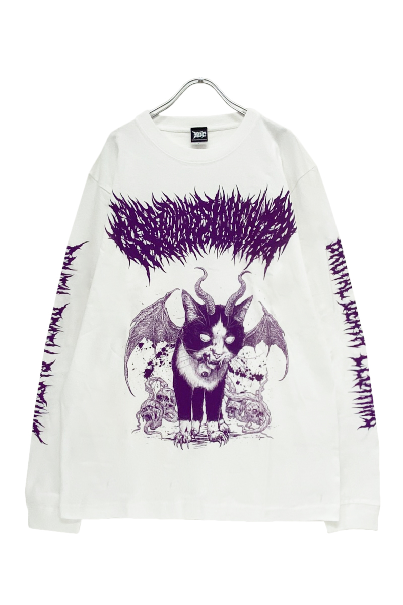 Gluttonous Slaughter (グラトナス・スローター) Infernal Cat Long Sleeve Purple
