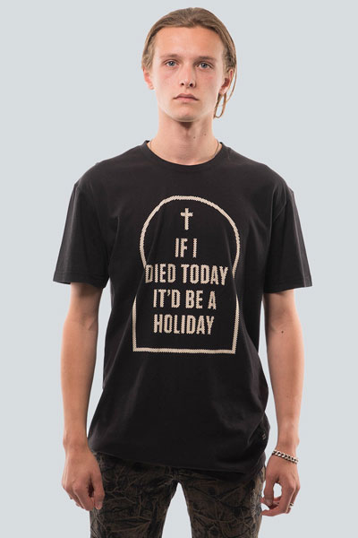 DROP DEAD CLOTHING Holiday T-shirt