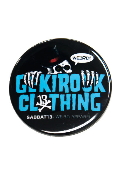SABBAT13×激ロック 缶バッジ BLACK