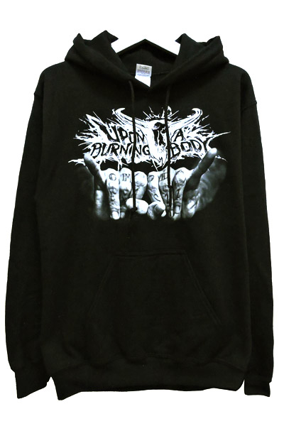 UPON A BURNING BODY Horns Black - Pullover