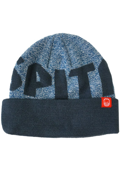 SPITFIRE Classic Hombre Cuff Beanie GRY/NVY