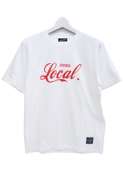 NineMicrophones LOCAL S/S WHITE