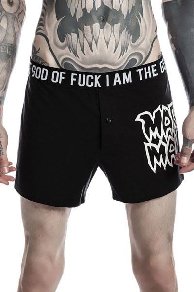 MARILYN MANSON×KILL STAR CLOTHING God Of Fuck Boxers
