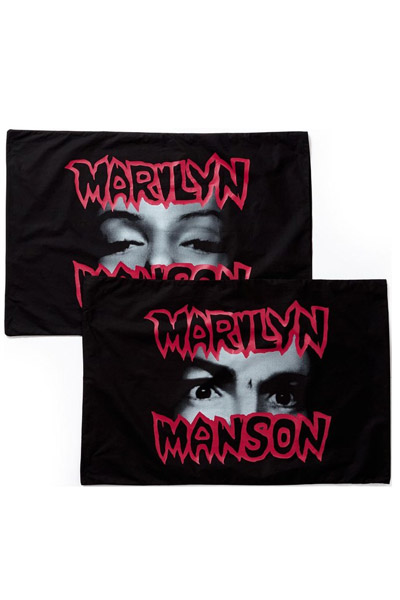 MARILYN MANSON×KILL STAR CLOTHING Obey Me 2-Set Pillow Cases