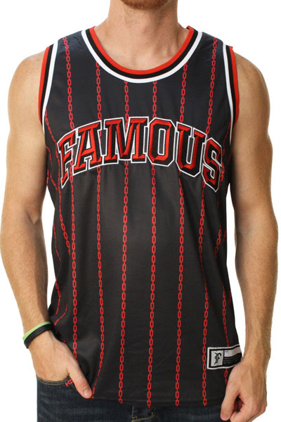 FAMOUS STARS AND STRAPS BARON JERSEY TANK