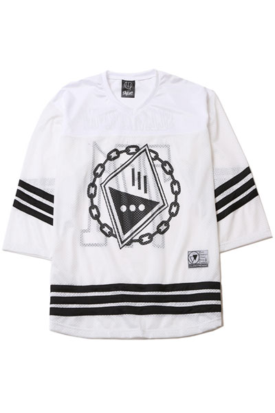 SILLENT FROM ME ICON -Hockey Shirts- WHITE