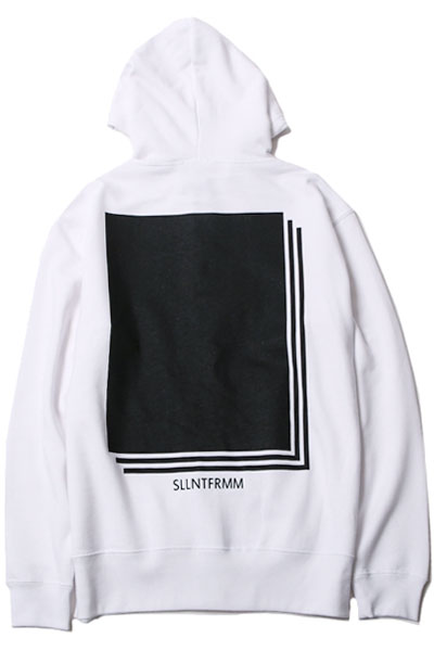 SILLENT FROM ME SQUARE -Ziphood- WHITE