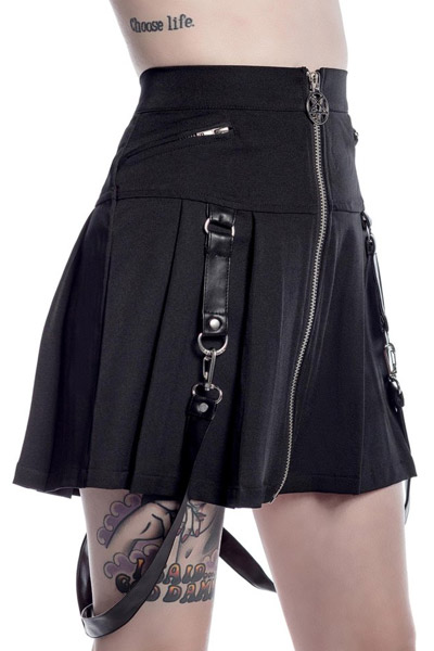 KILL STAR CLOTHING(キルスター・クロージング) BLAIRE B*TCH Mini Skirt [B]