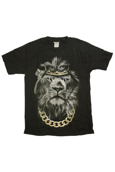 Stay Sick Clothing Lion Black - T-Shirt