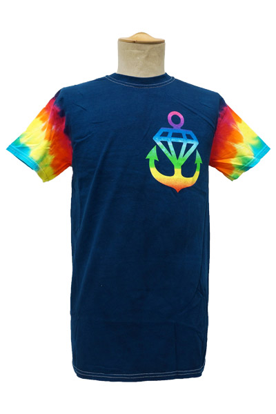 Stay Sick Clothing Rainbow Anchor Rainbow Sleeve