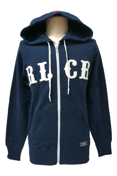 ROLLING CRADLE RLCR-PATCH ZIP HOODIE / Navy