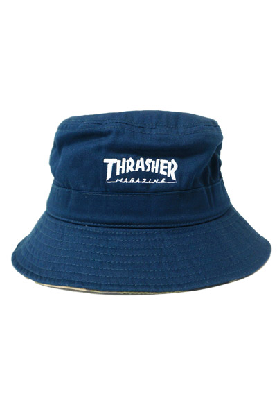 THRASHER BACKET HAT TH15-H53 NAVY