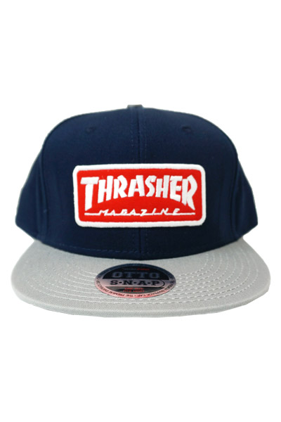THRASHER SNAP BACK 14TH-C03 NVY/GRY