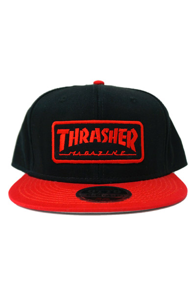THRASHER SNAP BACK 14TH-C03 BLK/RED