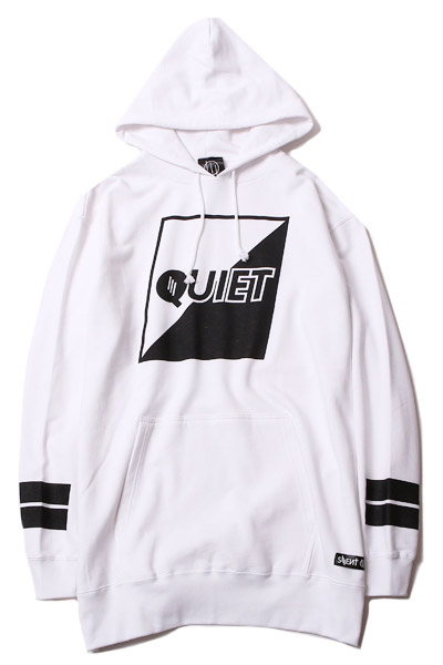 SILLENT FROM ME QUIET -Pullover- WHITE