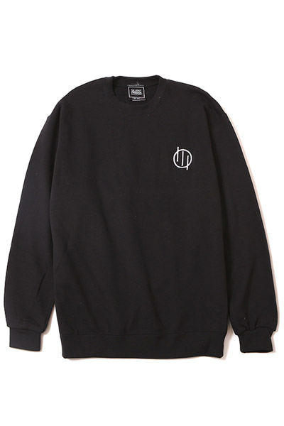 SILLENT FROM ME SPELL -Crew Sweat- BLACK