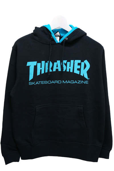 THRASHER HOODIE TH8501H BLUE