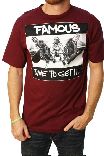 FAMOUS STARS AND STRAPS DEAD BEASTS MENS TEE BGN