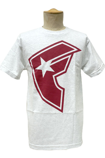 FAMOUS STARS AND STRAPS NEW BOH MENS TEE CRE/BUR
