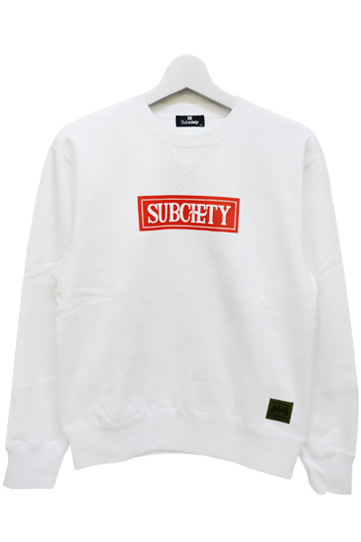 Subciety SWEAT-SALOON- WHITE