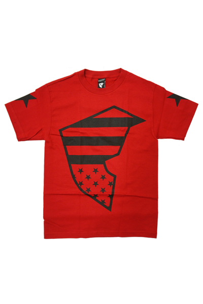 FAMOUS STARS AND STRAPS PRIDE BOH MENS TEE RED