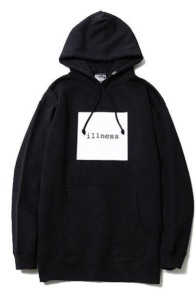 SILLENT FROM ME ILLNESS -Pullover- BLACK