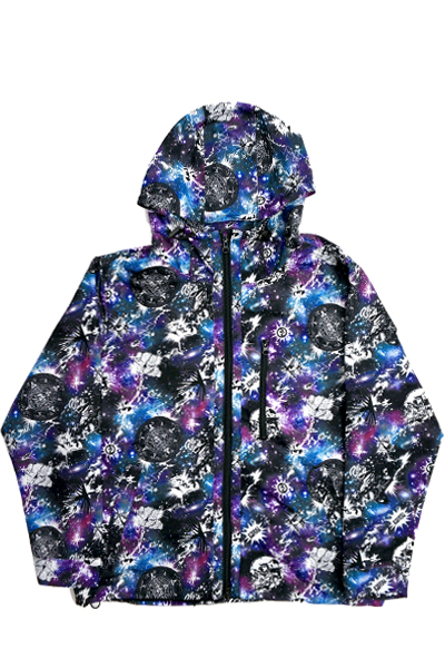 ROLLING CRADLE MYSTERIOUS PATTERN HOODIE / COSMO