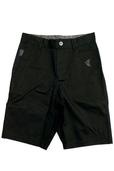 FAMOUS STARS AND STRAPS ALLIANCE CHINO SHORT BLACK