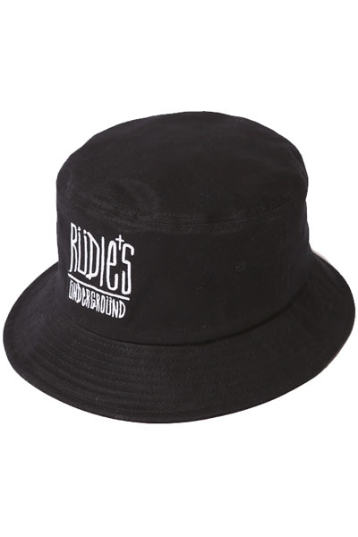RUDIE'S DRAWING BUCKET HAT BLACK