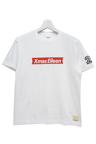 Xmas Eileen タグ付きロゴTシャツ(WH)