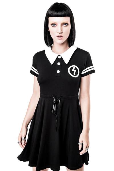 KILL STAR CLOTHING (キルスター・クロージング) Not A Doll Collar Dress [B]