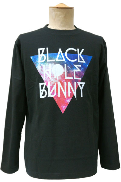 BLACK HOLE BUNNY ロングTシャツ ▼ BLK