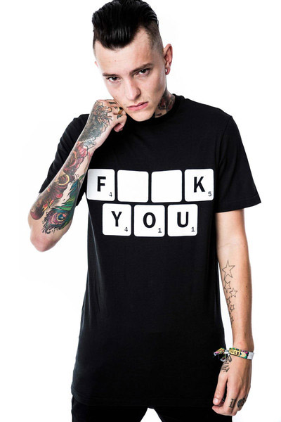 KILL STAR CLOTHING Scrabble T-Shirt