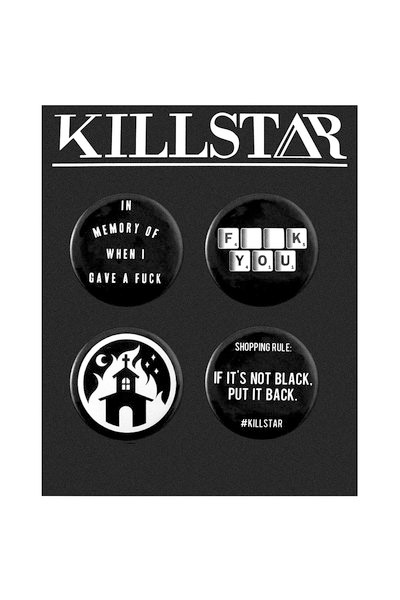 KILL STAR CLOTHING Pin Pack1