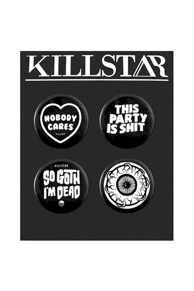 KILL STAR CLOTHING Pin Pack3