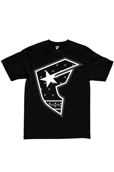 FAMOUS STARS AND STRAPS Alpine BOH Mens Tee BLK