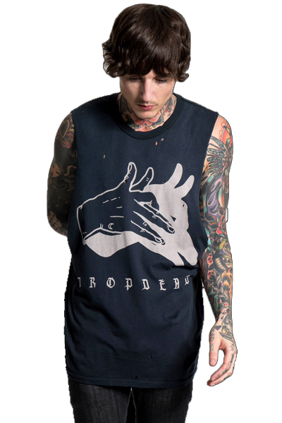 DROP DEAD CLOTHING Victimless Crime Sleeveless T-s