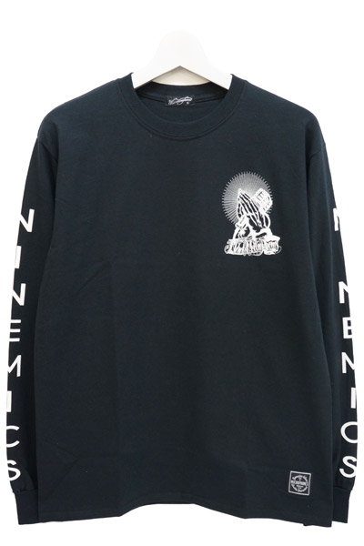 NineMicrophones (ナインマイクロフォンズ) Play with the microphone L/S BLACK