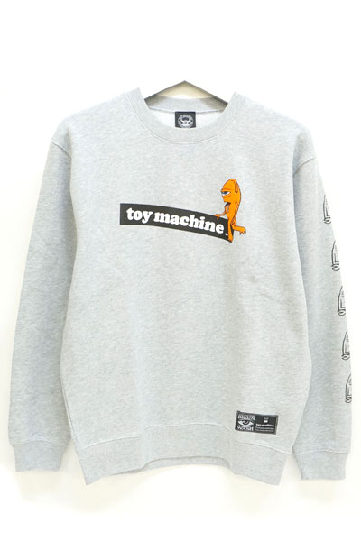 TOY MACHINE TMP18SWT17 tm sect cn MIX GRAY